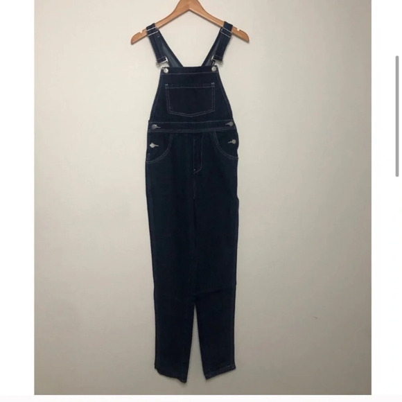 We Wore What Blue Denim Overall Size Xsmall - Picture 2 of 6